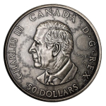 NEU*Einzelstück* 3 oz Kanada 2025 Antique - Dampflokomotive / Steam Engine- Silber 20 CA$ antique finish - 50 $