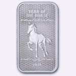 NEU* 1 oz Silber-Barren 2026 Coin Card - Jahr des PFERDES...