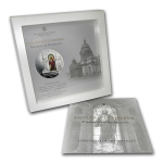 50 g Silber Cook Islands 2012 Proof - ST. ISAAC Kathedrale Petersburg - Windows of Heaven  - 10 $