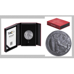 2 oz Kamerun 2025 Antique - NOAHS ARCHE / NOAHS ARK - Dir Grosse Flut - Biblische Geschichten serie - Silber Antique Finish - 2,000 Frs