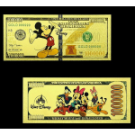 NEU ** Goldfolie MICKEY MOUSE Disney World - 24-Karat...
