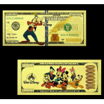 NEU ** Goldfolie GOOFY Disney World - 24-Karat Vergoldung...
