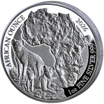 NEU* 1 oz Ruanda 2026 Proof - HYÄNE /...