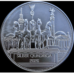 1 Unze QUADRIGA 2026 Proof - Silber Round - QUADRIGA -...