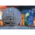 1 Unze Silber Round 2025 Proof - QUADRIGA - Coin Card -...