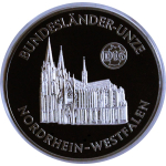 1 oz Silber Deutschland 2021 Proof - KÖLNER DOM -...