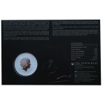 1 oz Tuvalu 2021 Coin Card - James Bond 007 - Color Edition - silber 1$ - EINZELSTÜCK