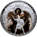 NEU* 1 oz Ghana 2025 PROOF Color - ERZENGEL MICHAEL /...