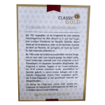 NEU ** 0,5 g .999 GOLD Proof - SPRINGBOCK Gabun 2023