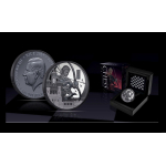 1 oz Niue 2025 Black Proof - DER TURM / THE ROOK -...