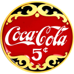 NEU*NEW** 2 oz Silber COCA COLA Logo 1896 High Relief Proof - Coca Cola Logo  - Exclusivausgabe Auflage 500*