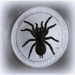 1 oz Australien 2015 Color -  Funnel Web Spider Trichternetzspinne - Silber 1 $