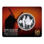 NEU* 1 oz Kamerun 2026 Proof - Don Quijote De La Mancha  - Coin Card Silber 1000 Francs