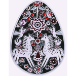 Neu* 1 oz Ghana 2026 Proof -  Ukrainian Pysanka - Ukraine...