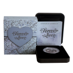 1/2 oz Tuvalu 2012 Proof - KOALA - Ewige Liebe / Forver Love - Koalas in Liebe- Silber Color 50 cent