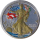 Neu* 1 oz USA 2001 Color Gilded - LIBERTY AMERICAN EAGLE - Sternenstaub Edition Stardust Edition - Einzelstück  - Doppelmotiv