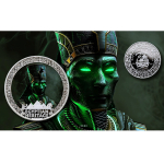 1 oz Liberia 2025 Proof -  OSIRIS Herrscher des...