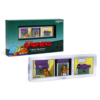 1 oz Niue 2025 Proof - GARFIELD I Hate Mondays / Ich hasse Montage (2) - Nickelodeon - silber Rectangle color - 2 NZ$