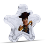 1 oz Niue 2025 Proof - Sheriff Woody Sheriffstern-Prägung - 30 Jahre Disney Toy Story - silber color 2 NZ$