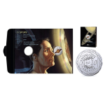 Frankreich 10 Euro Silber -  Planet SATURN - Space...