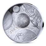 Neu*  2 oz Frankreich 25 Euro Proof NFC-Chip - Space...