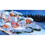 29 g Bimetall Color Gilded Proof - SANTA CLAUS -...