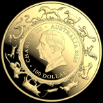 1 oz GOLD Australien 2026 DOME SHAPE Proof - PFERD - Jahr des Pferdes - Lunar serie - 100 AU$ - Auflage 750  - Royal Australien Mint
