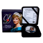20 g Tokelau 2017 Proof - LADY DIANA - Silber Color 1$