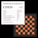 1 oz GOLD Niue 2025 Proof - Schachturm - Der Turm des Schachspiels - Chess Rock - 4. Ausgabe der Schachserie - Platinbeschichtung - 100 AU$ - Auflage 99