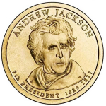 USA 1 $ 2008 - Andrew Jackson - Präsidenten Dollar -...