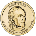 USA 1 $ 2009  - John Tyler - Präsidenten Dollar -...