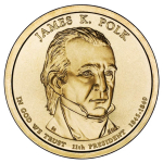 USA 1 $ 2009  - James K. Polk - Präsidenten Dollar -...