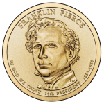 USA 1 $ 2010  - Franklin Pierce  - Präsidenten...