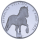 1 oz Kroatien 8 Euro 2025 Color - Pferd/Horse Kaltblut Pferd - Coldblood Horse - Silber BU Color