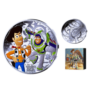NEU* 22.2 g Frankreich 10 Euro Proof - DISNEY CLASSICs - TOY STORY / Woody & Buzz - Silber Monnaie de Paris