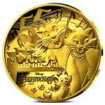 NEU* 1/4 oz GOLD Frankreich 50 Euro Proof - DISNEY...