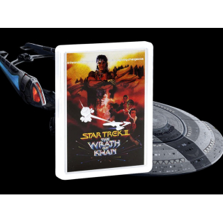 1 oz Niue 2025 Proof - STAR TREK Der ZORN des KHAN / The Wrath of Khan - silber 2 NZ$ - NZ Mint Agoro  04.12.