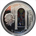 50 g Silber Cook Islands 2013 Proof - Kathedrale von...