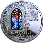 50 g Silber Cook Islands 2014 Proof - WASHINGTON...