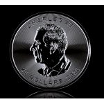 Neu*New* 5 oz GRAND Maple Leaf 2026 BU Kanada - Weltneuheit/Worlds 1st - Silber Finish BU 5$ - Erster 5 oz Maple !