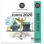 Frankreich 3,88 Euro KMS 2026 BU Kursmünzensatz