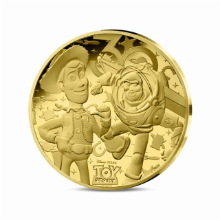 NEU* 1/4 Oz Gold Frankreich 50 Euro Proof - DISNEY CLASSICs - TOY STORY / Woody & Buzz - GoldMonnaie de Paris