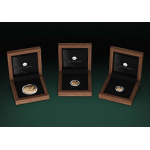 EDITION - 1/10 oz Gold Liberia 2025 Proof - AMENHOTEP IV. & NOFRETETE - Pharaonen in LOVE - Geschichte Ägyptens Pharaonenreiche - 100 $