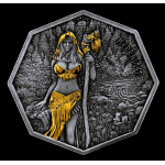 Neu*new** 1 oz Silber ANTIQUE Germania WITCHCRAFT (2)  -...