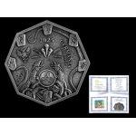 Neu*new** 1 oz Silber ANTIQUE Germania WITCHCRAFT (2)  - HERBALIST - Kräuterexpertin & Hüterin der Heilkunst - Guardian of the healing arts - Octagonprägung Serie WITCHCRAFT Nr. 2