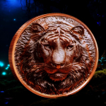 LETZTE*** 5 oz Kupfer/Copper Motivbarren HIGH RELIEF -...