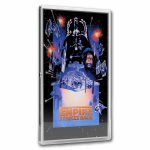 OSTERANGEBOT ab Lager ** 1 oz Niue 2025 Proof Folie - STAR WARS 1980 The Empire Strikes Back (2) - Das Imperium schlägt zurück - Darth Vader & Emperor Palpatine - Silber 2 $
