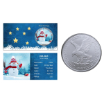 NEU* 1 oz American Eagle Liberty 2025 - Schneemann / Snow Man - X-MAS Weihnachtsedition