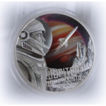 TOP*ANGEBOT bsi zum 31.12. * 1 oz Niue 2025 Proof - SPACE - JUPITER from CALLISTO - Planeten & Monde des Sonnensystems - Echtbild / Real Photo - Silber Color 2 NZ$