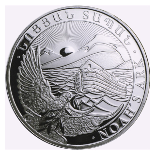 Neu* 1 Kilo Silber Arche Noah Armenien 2026